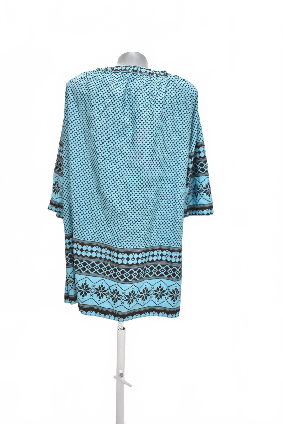 Damen -T-ShirtBlancheporteohne Aufdruck,farbegemustert,größe50