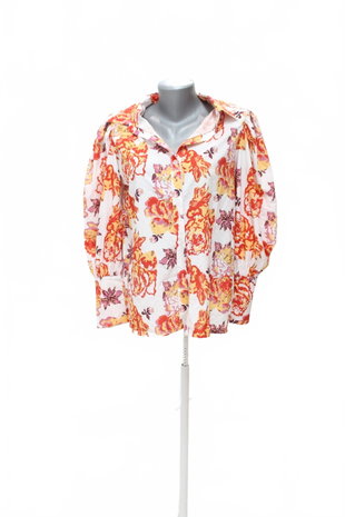 Damen bluse : Brand,Farbegeblümt,größe: size