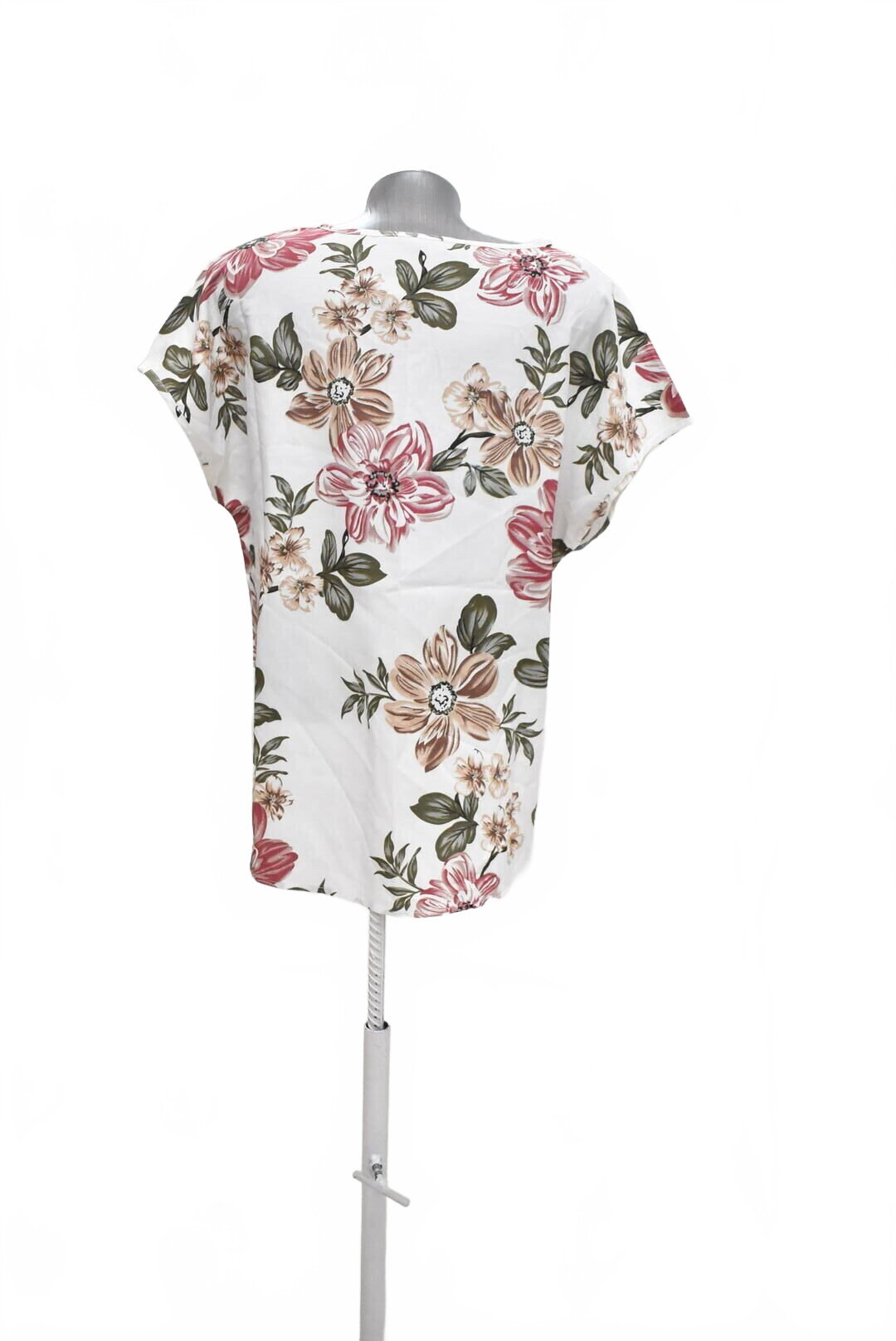 Damen -T-ShirtSheinohne Aufdruck,farbegeblümt,größe40