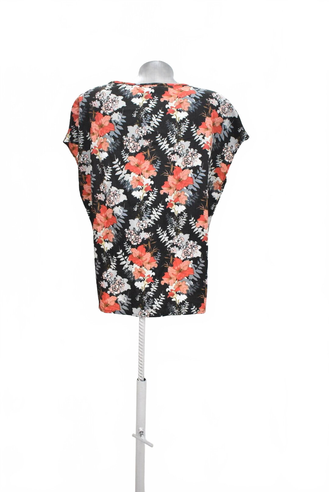 Damen -T-ShirtSheinohne Aufdruck,farbegeblümt,größe40