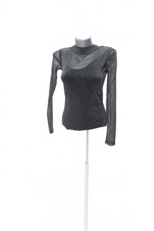 Damen -T-ShirtSinsayohne Aufdruck,farbeschwarz,größeS