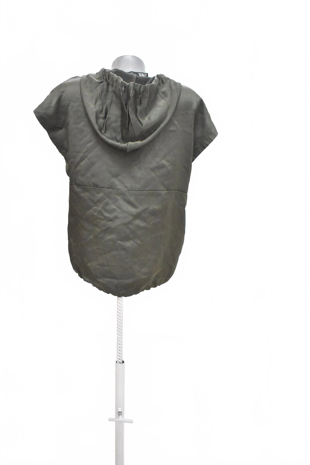 Damen -T-ShirtZaraohne Aufdruck,farbekhaki,größeXS