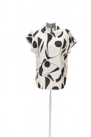 Damen -T-ShirtSheinohne Aufdruck,farbegemustert,größe38