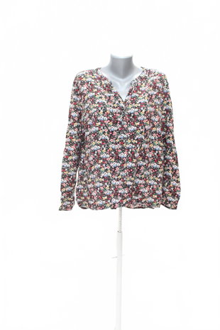 Damen -T-ShirtJaninaohne Aufdruck,farbegeblümt,größe44