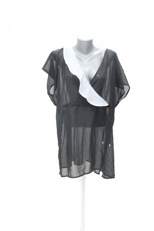 Damen -T-ShirtEsmaraohne Aufdruck,farbeschwarz,größe40