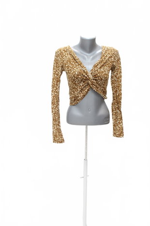 Damen -T-ShirtGenesisohne Aufdruck,farbeanimal-print,größeS