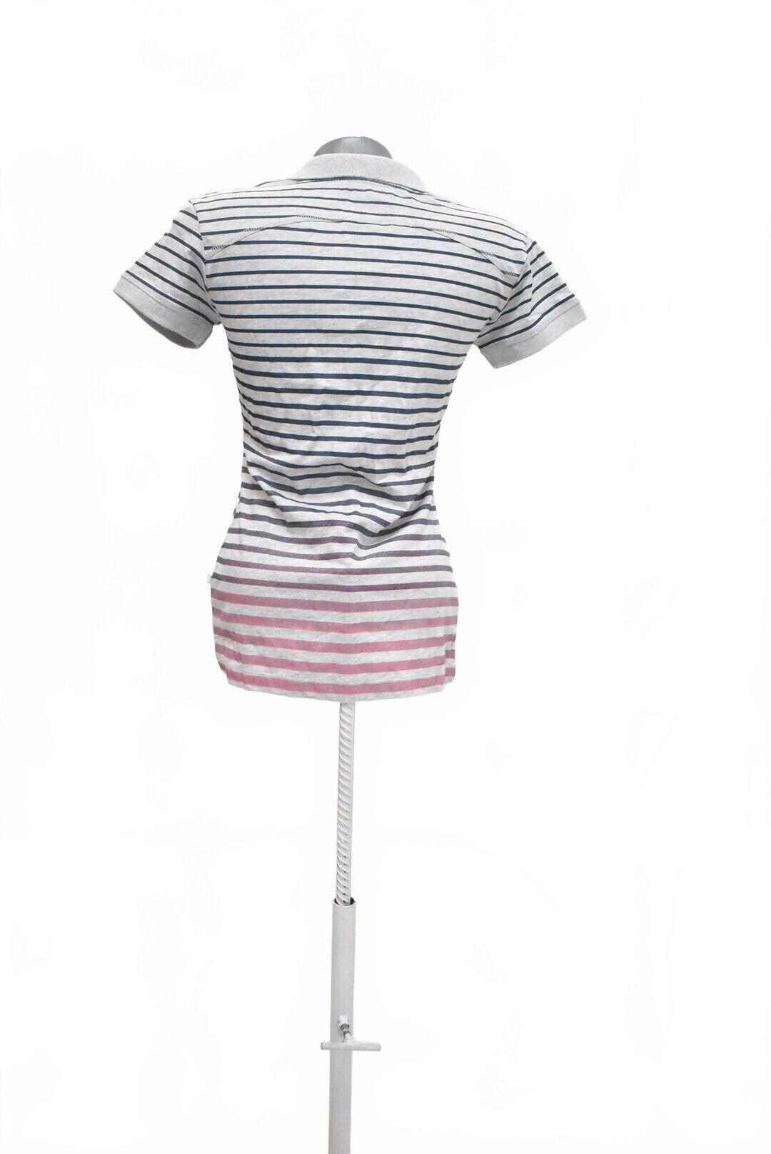 Damen -T-ShirtAlpine Promit Aufdruck,farbegestreift,größeXS