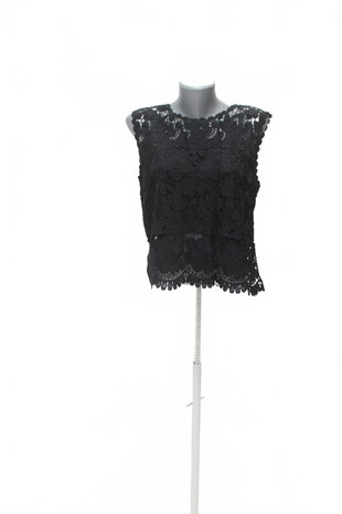 Damen -T-ShirtGenesisohne Aufdruck,farbeschwarz,größeL