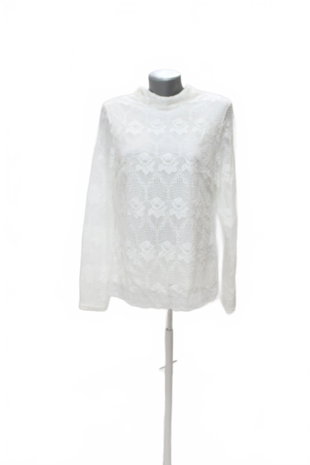 Damen -T-ShirtGenesisohne Aufdruck,farbeweiss,größeL