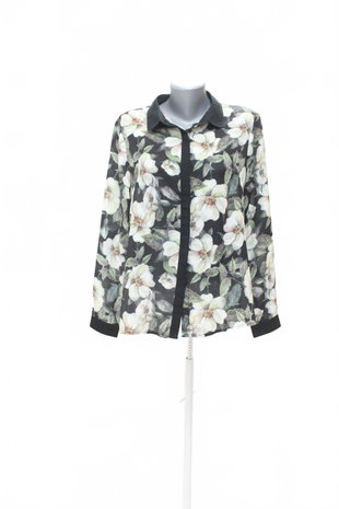 Damen bluse : Brand,Farbegeblümt,größe: size