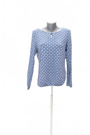 Damen -T-ShirtTchiboohne Aufdruck,farbegemustert,größe36