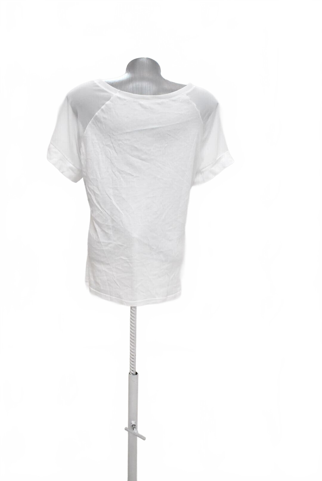 Damen -T-ShirtPromodmit Aufdruck,farbeweiss,größeM