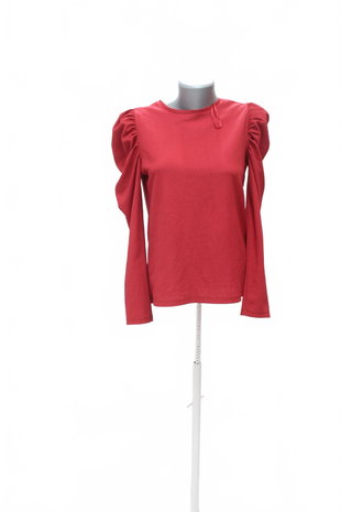 Damen -T-ShirtF&Fohne Aufdruck,farberot,größe34