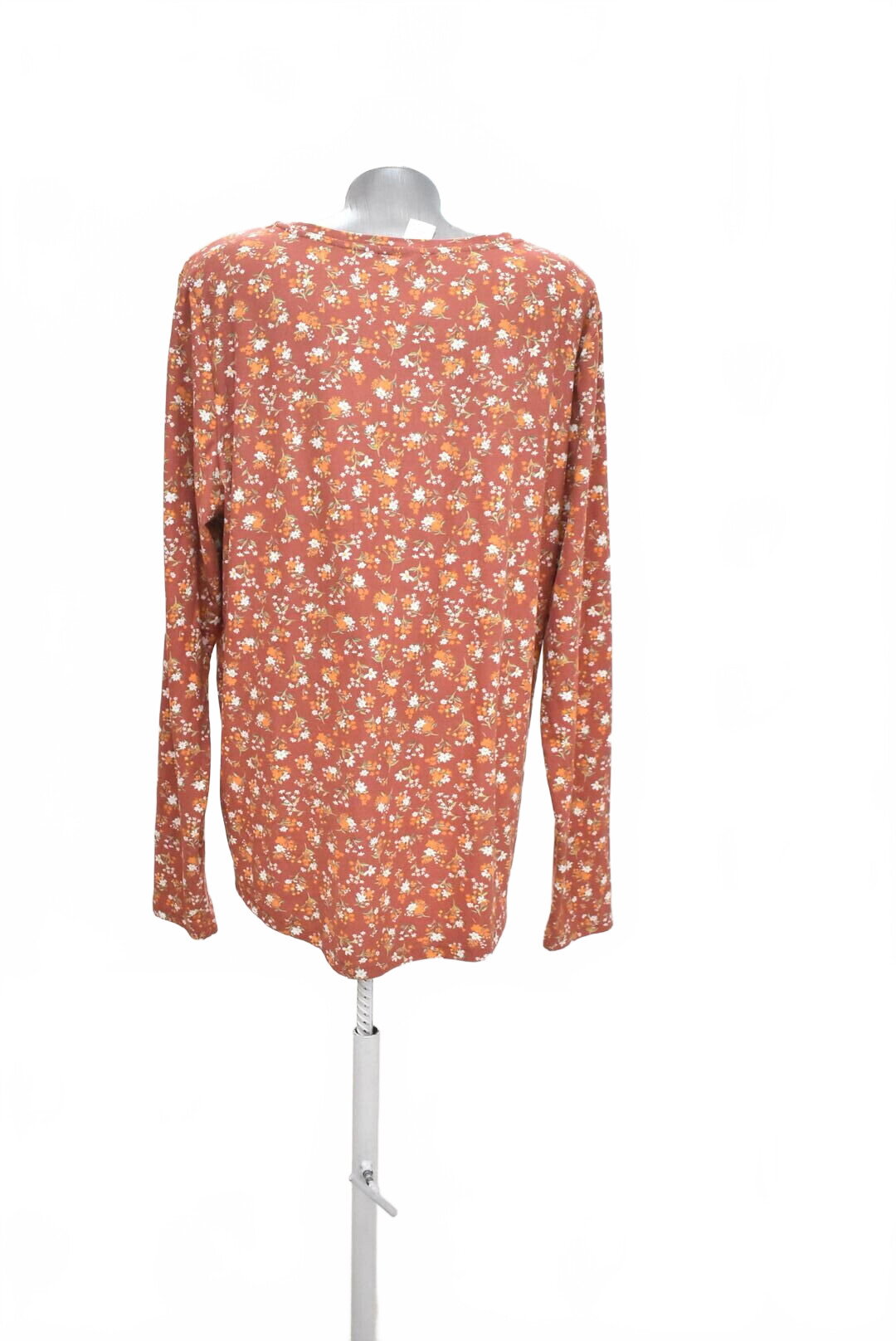 Damen -T-ShirtGenesisohne Aufdruck,farbegeblümt,größe2XL