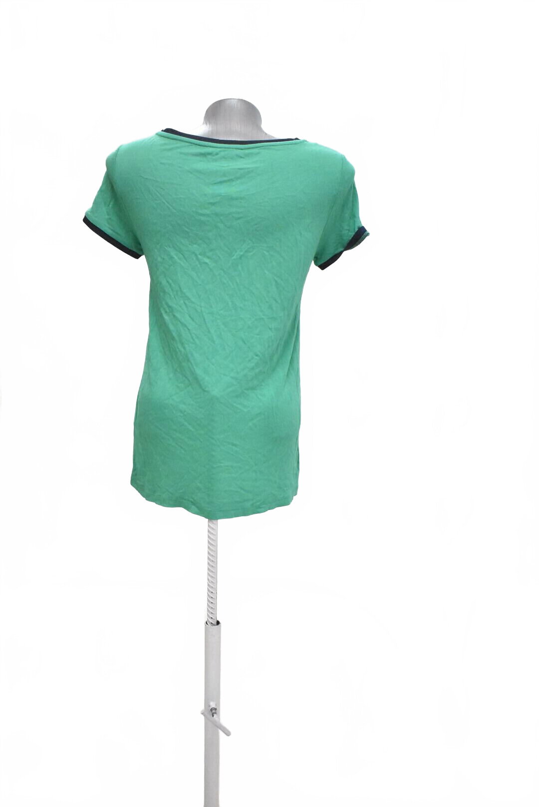 Damen -T-ShirtCamaieuohne Aufdruck,farbegrün,größeS