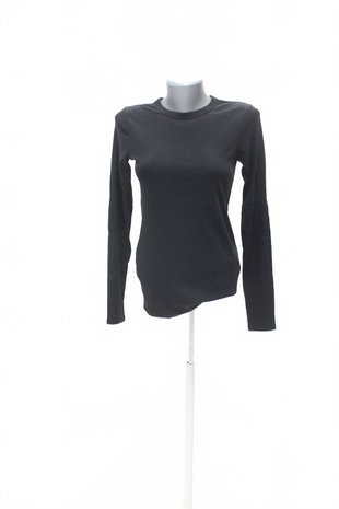 Damen -T-ShirtH&Mohne Aufdruck,farbeschwarz,größeM