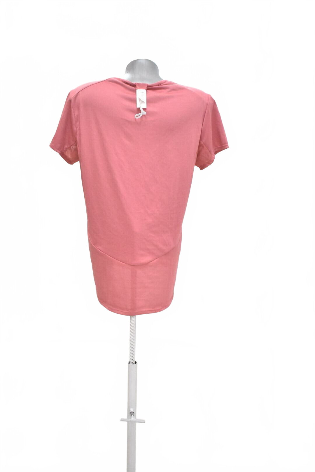 Damen -T-ShirtDecathlonohne Aufdruck,farberute,größeL