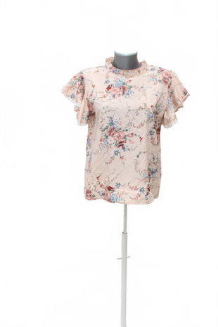 Damen -T-ShirtGenesisohne Aufdruck,farbegeblümt,größeM