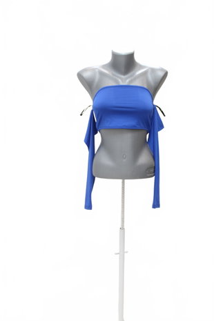 Damen -T-ShirtSheinohne Aufdruck,farbeblau,größeXS