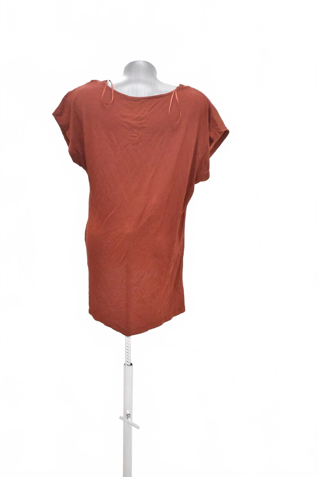 Damen -T-ShirtCamaieuohne Aufdruck,farbebraun,größeL