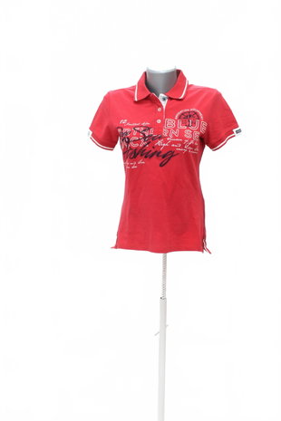 Damen -T-ShirtGenesismit Aufdruck,farberot,größe36