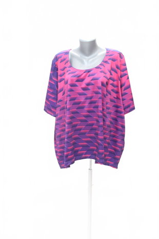 Damen -T-ShirtGenesisohne Aufdruck,farbegemustert,größe62