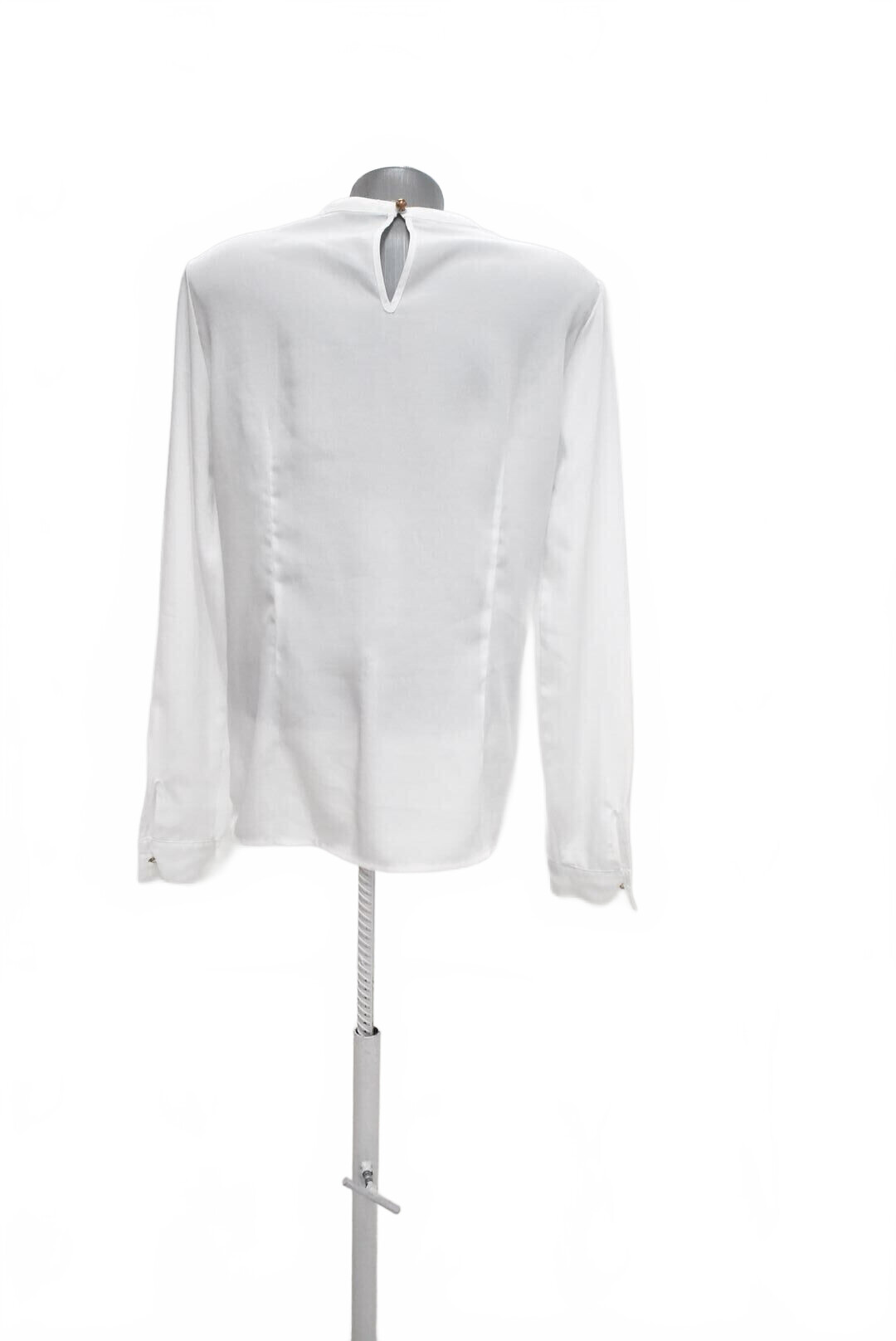 Damen -T-ShirtKotonohne Aufdruck,farbeweiss,größe42
