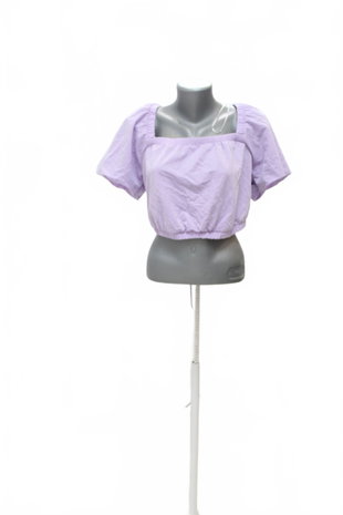 Damen -T-ShirtVero Modaohne Aufdruck,farbeviolett,größeL