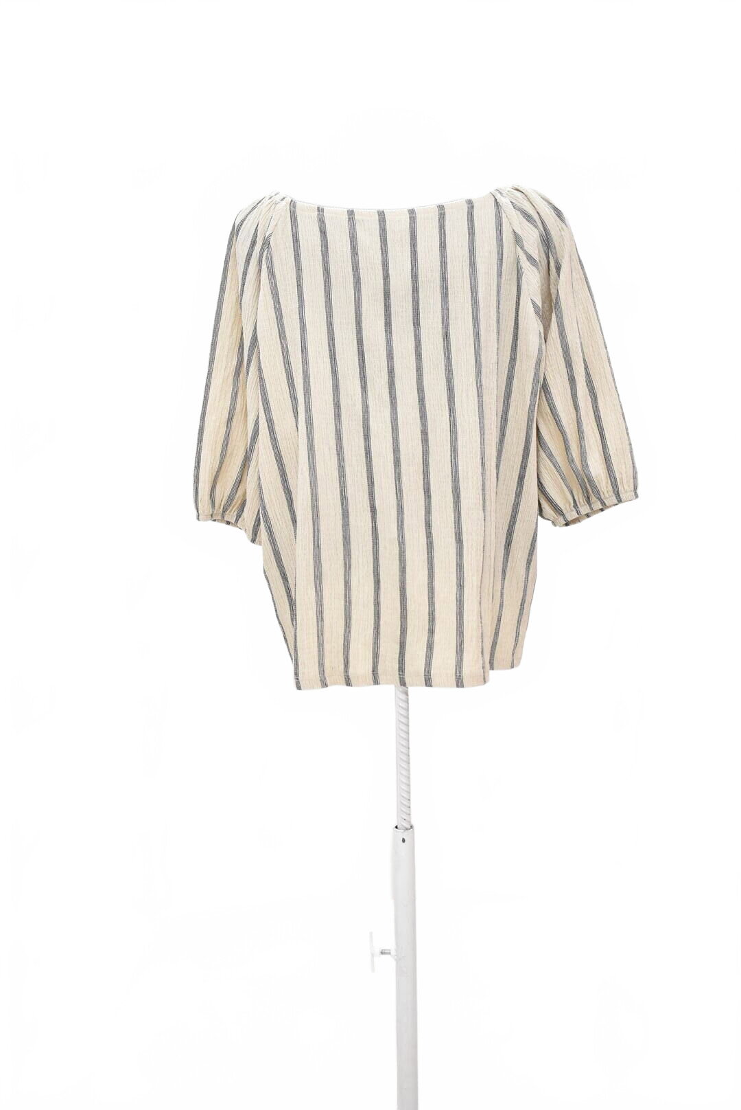Damen -T-ShirtF&Fohne Aufdruck,farbegestreift,größe46