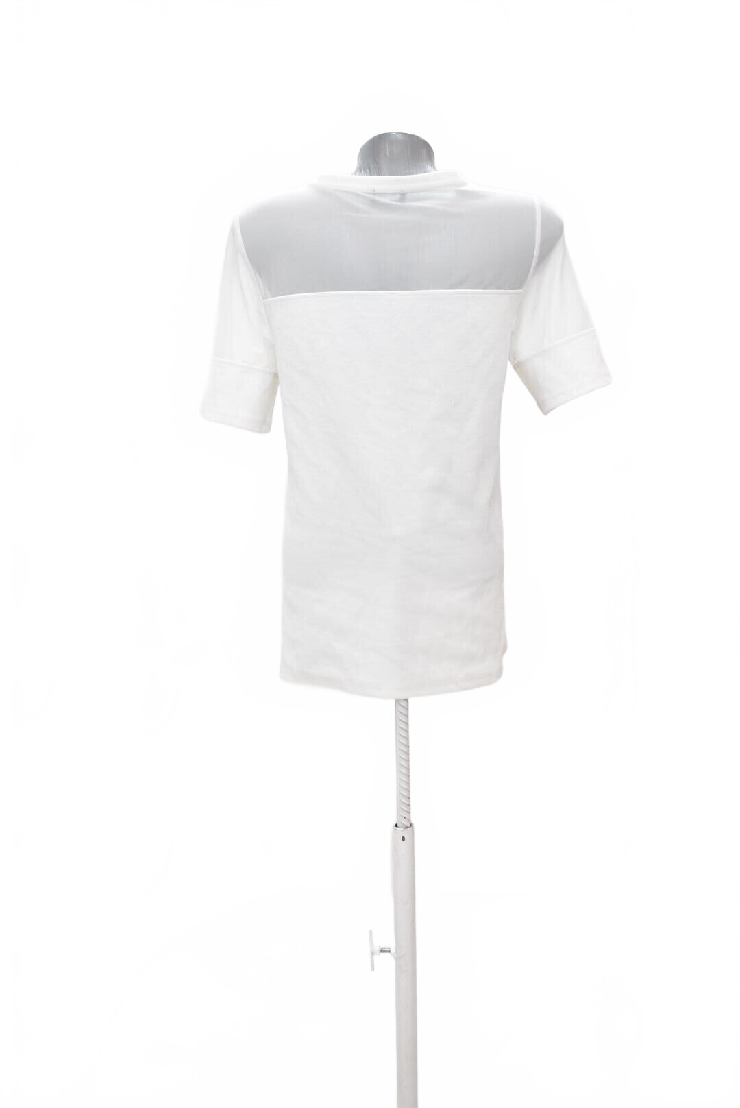Damen -T-ShirtF&Fohne Aufdruck,farbeweiss,größe38