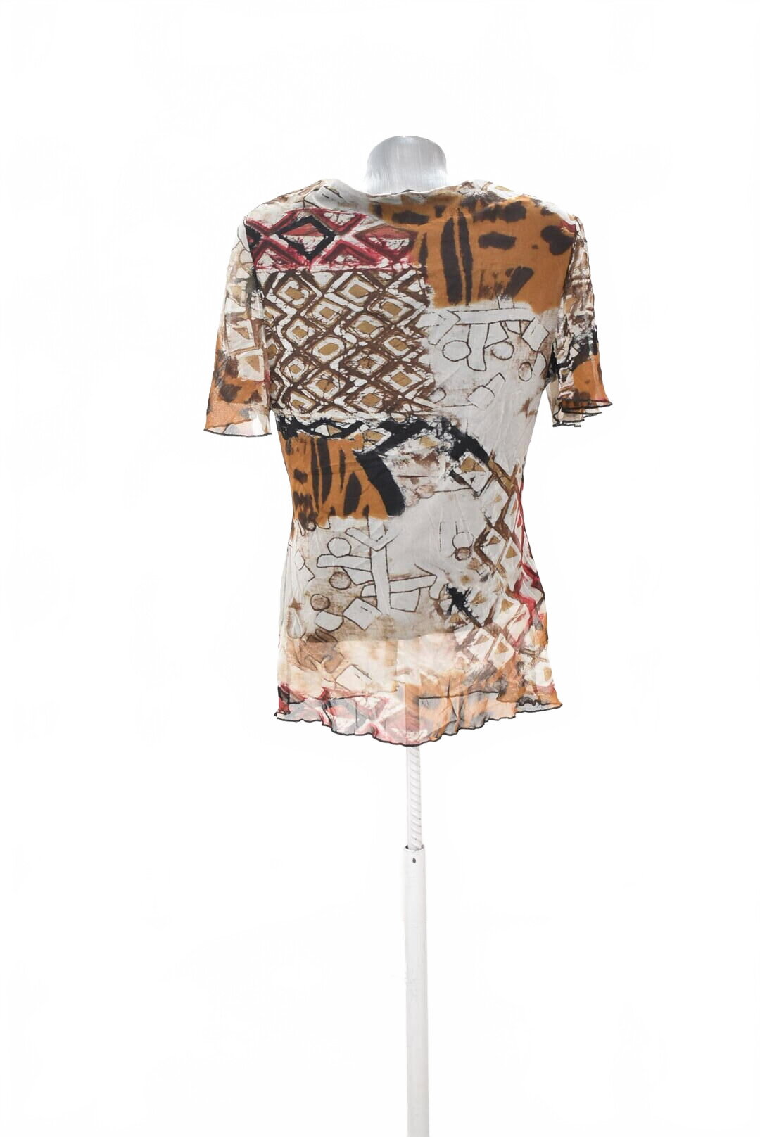 Damen -T-ShirtGenesisohne Aufdruck,farbegemustert,größeL