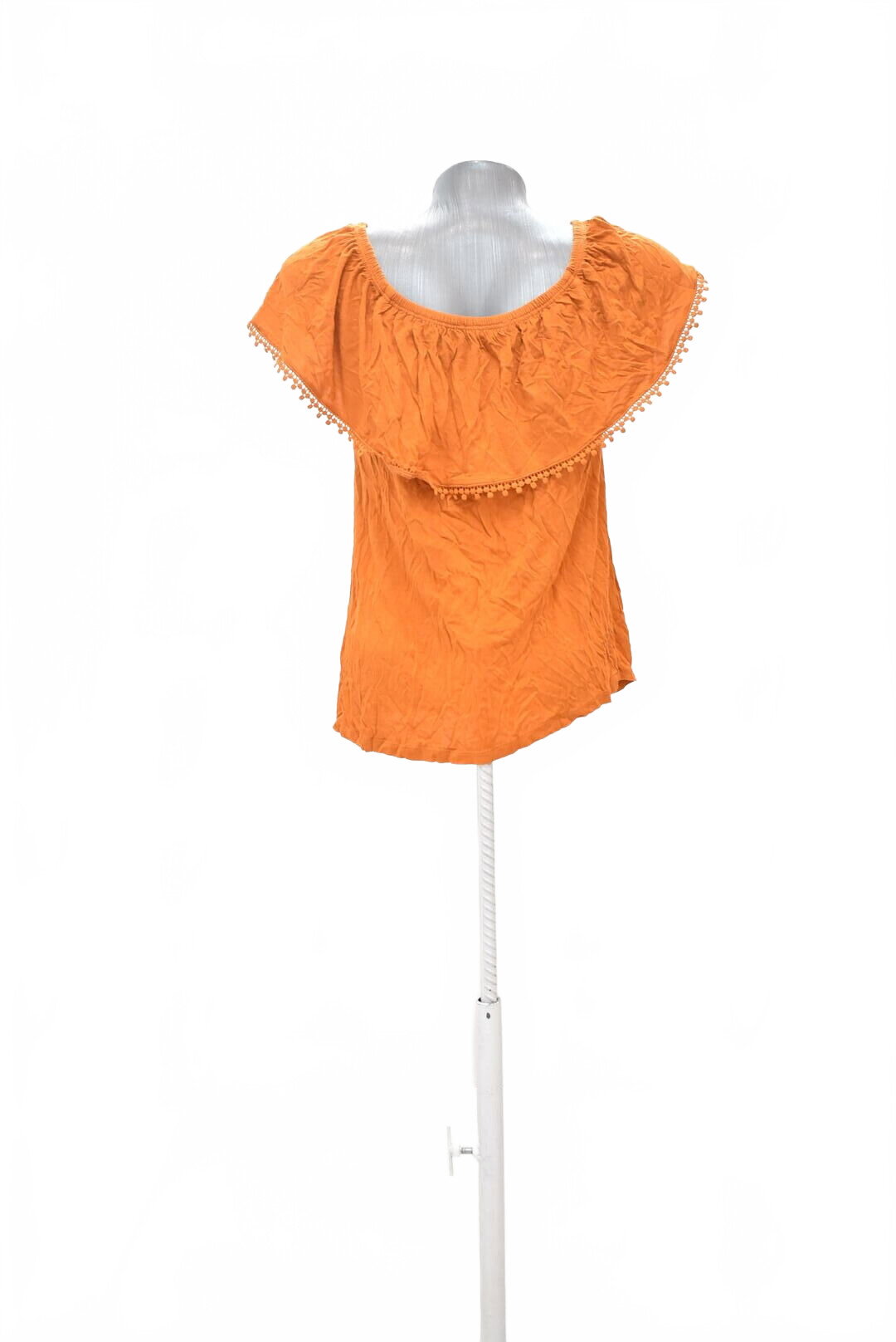 Damen -T-ShirtGenesisohne Aufdruck,farbeorange,größeS