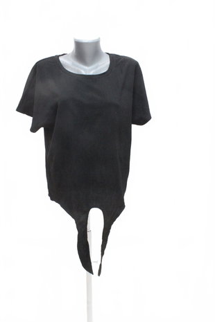 Damen -T-ShirtJaninaohne Aufdruck,farbeschwarz,größeM