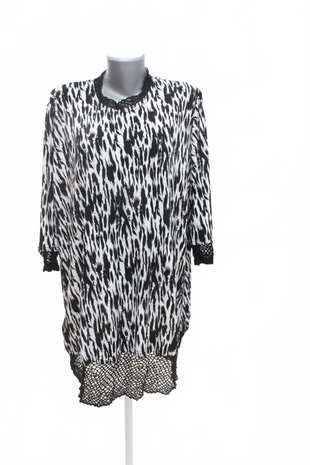 Damen -T-ShirtGenesisohne Aufdruck,farbegemustert,größe2XL