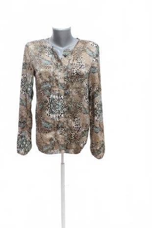 Damen bluse : Brand,Farbeanimal-print,größe: size