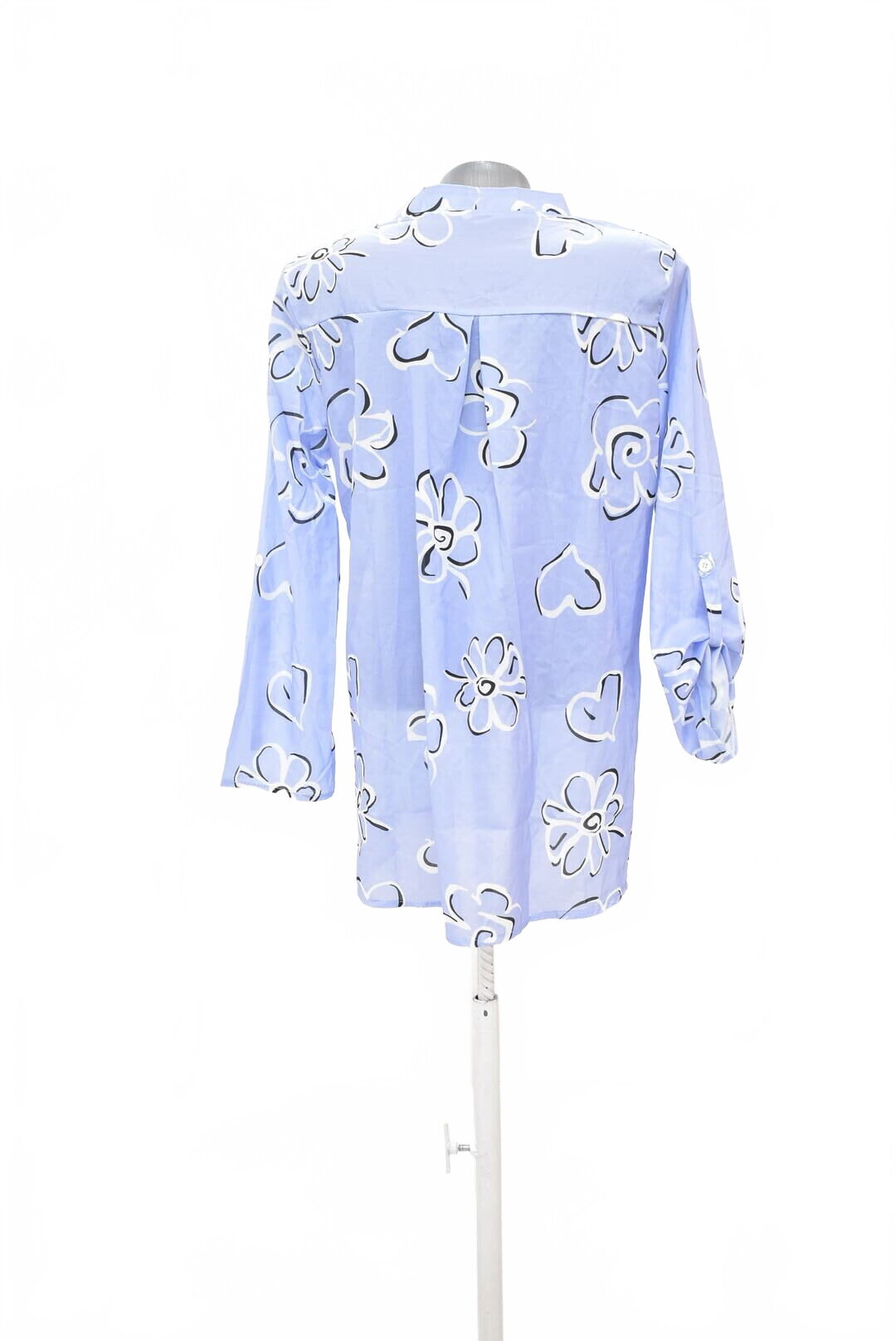Damen -T-ShirtGenesisohne Aufdruck,farbegeblümt,größeL