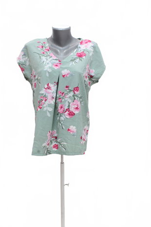 Damen -T-ShirtJaninaohne Aufdruck,farbegeblümt,größe36
