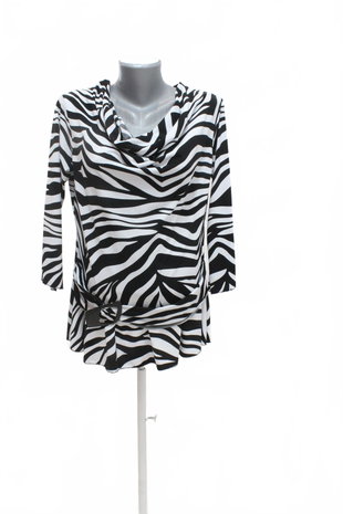 Damen -T-ShirtGenesisohne Aufdruck,farbeanimal-print,größeM