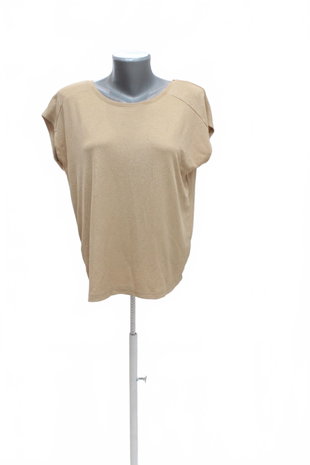 Damen -T-ShirtReservedohne Aufdruck,farbebeige,größeM