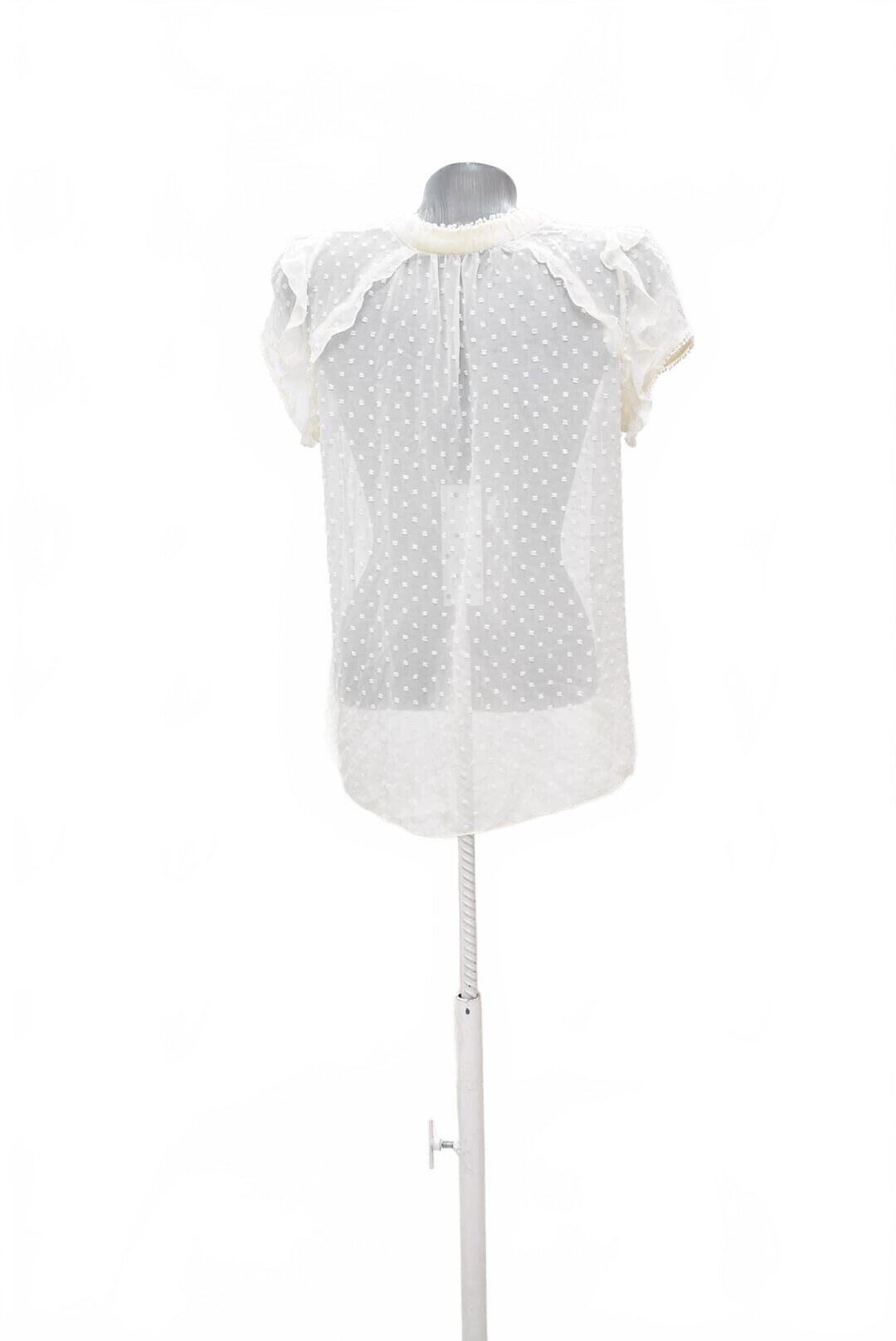 Damen -T-ShirtZaraohne Aufdruck,farbeweiss,größeXS