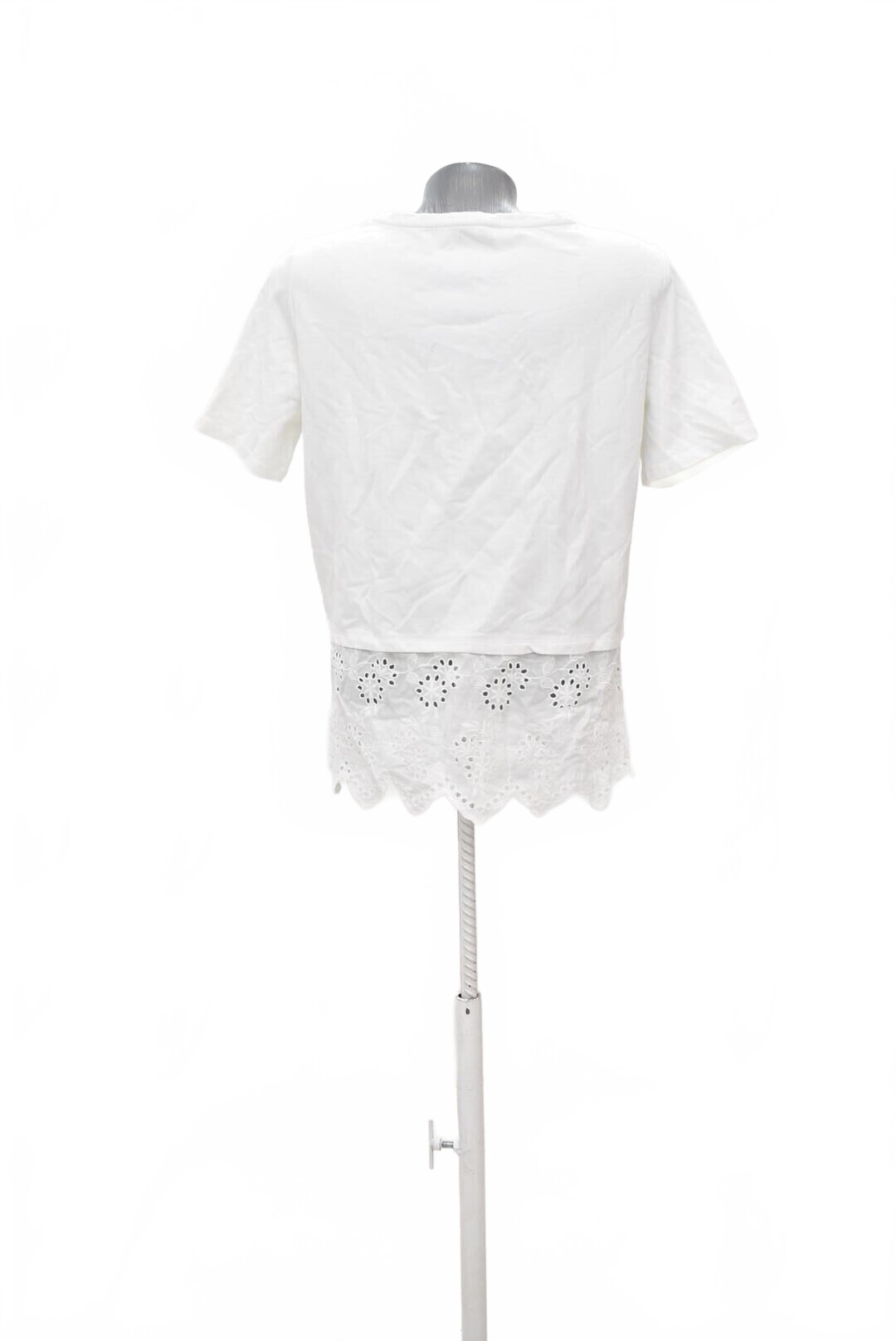Damen -T-ShirtReservedohne Aufdruck,farbeweiss,größeM