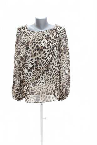 Damen -T-ShirtAtmosphereohne Aufdruck,farbeanimal-print,größe40