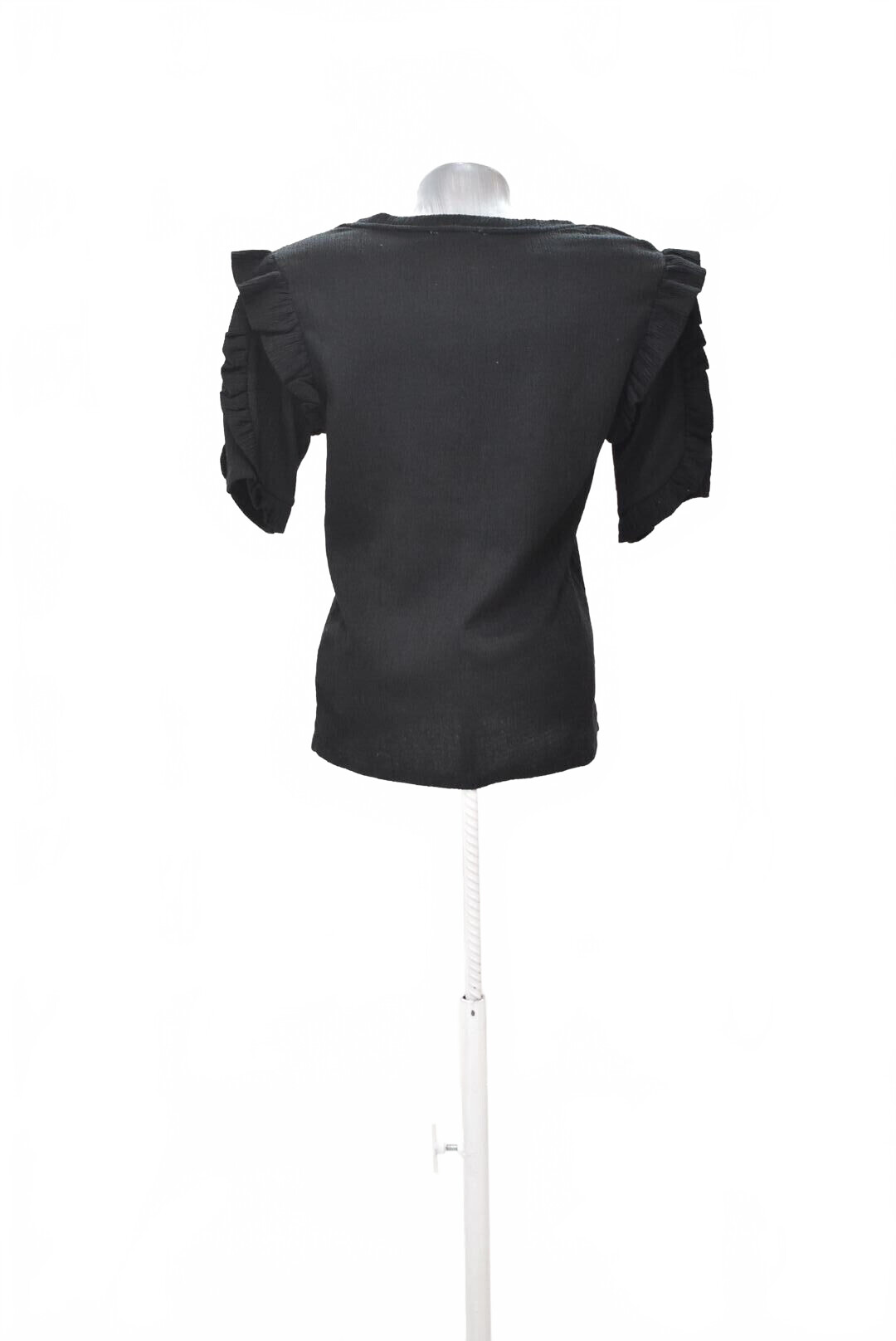Damen -T-ShirtReservedohne Aufdruck,farbeschwarz,größeL