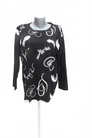 Damen -T-ShirtGenesisohne Aufdruck,farbegemustert,größeM