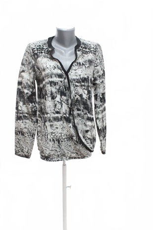 Damen -T-ShirtJaninaohne Aufdruck,farbeanimal-print,größe36