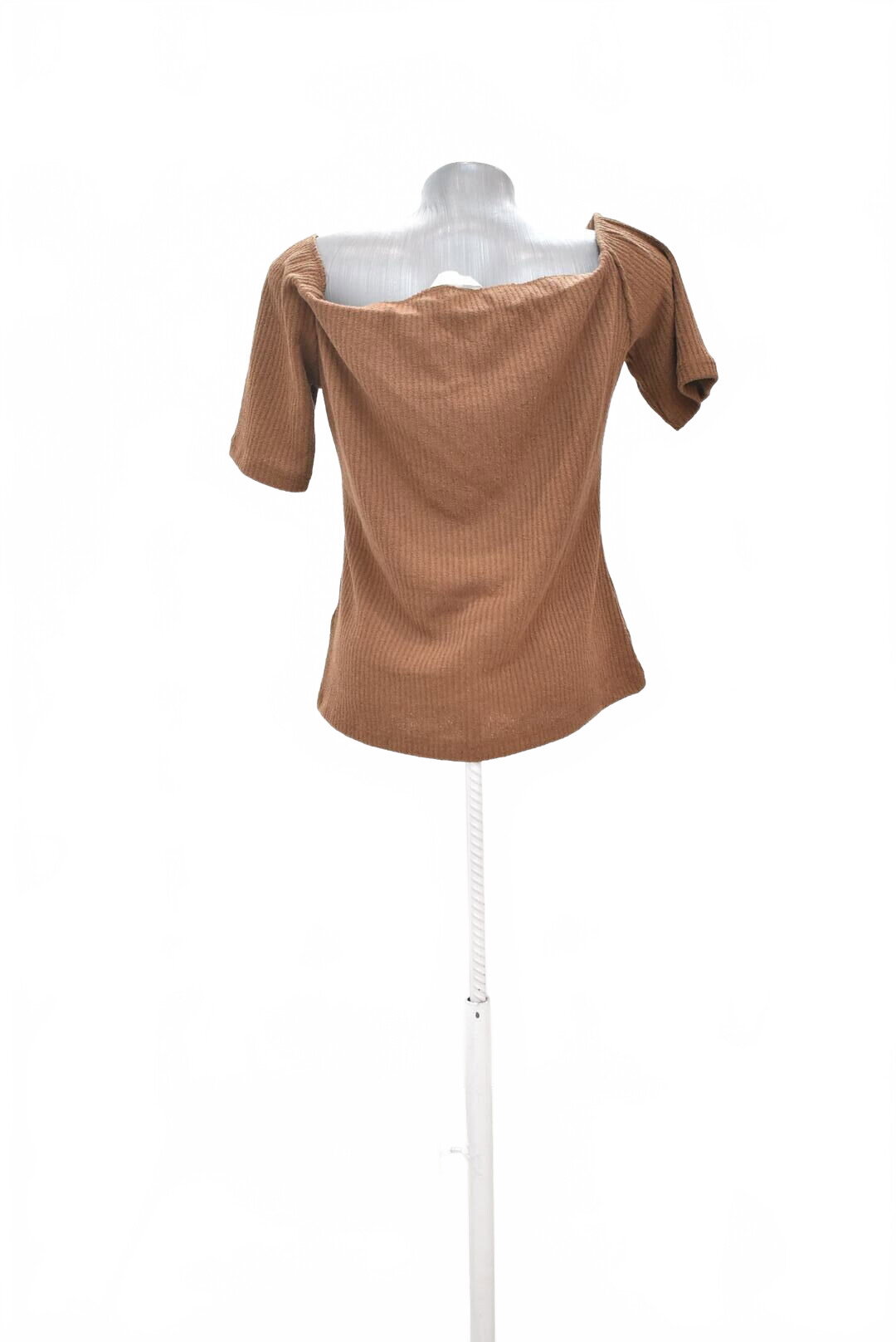 Damen -T-ShirtH&Mohne Aufdruck,farbebraun,größeXL