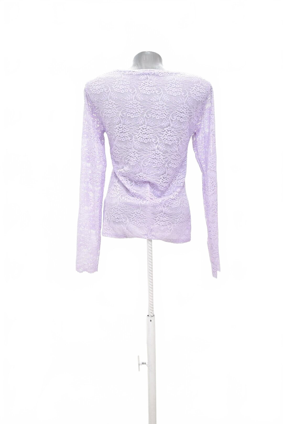 Damen -T-ShirtAmisuohne Aufdruck,farbeviolett,größeL