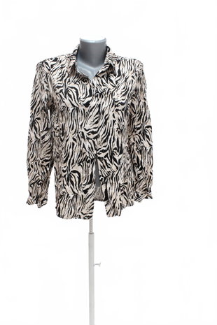 Damen bluse : Brand,Farbeanimal-print,größe: size
