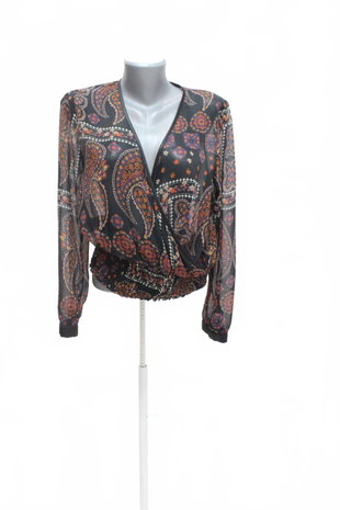 Damen -T-ShirtMexxohne Aufdruck,farbegemustert,größe38