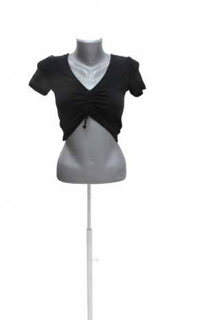 Damen -T-ShirtZaraohne Aufdruck,farbeschwarz,größeS